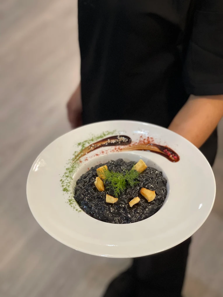 Arroz negro con sepia